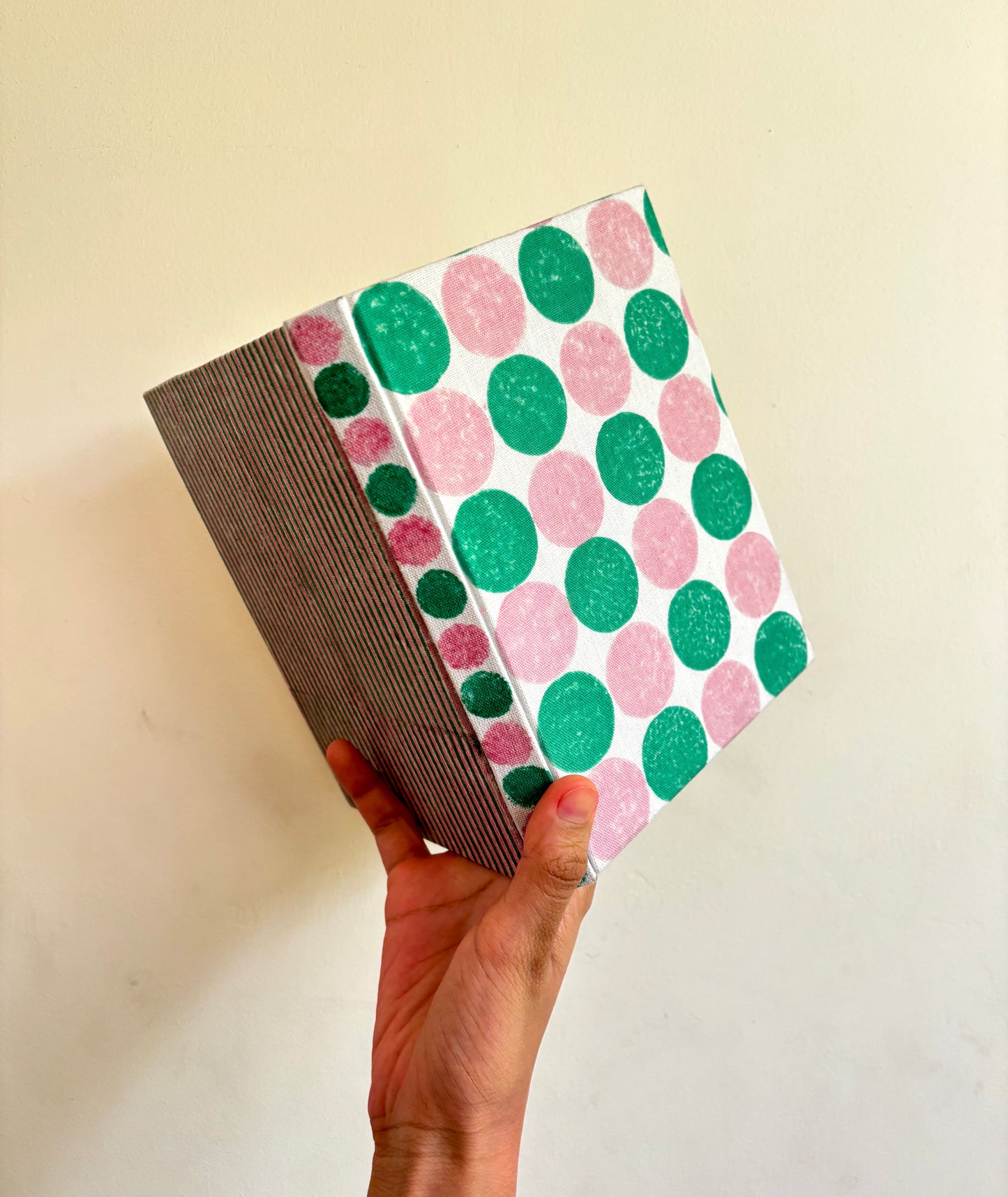 Handcrafted Sustainable A5 Diary Journal Notebook l Handmade Paper l Pebbles