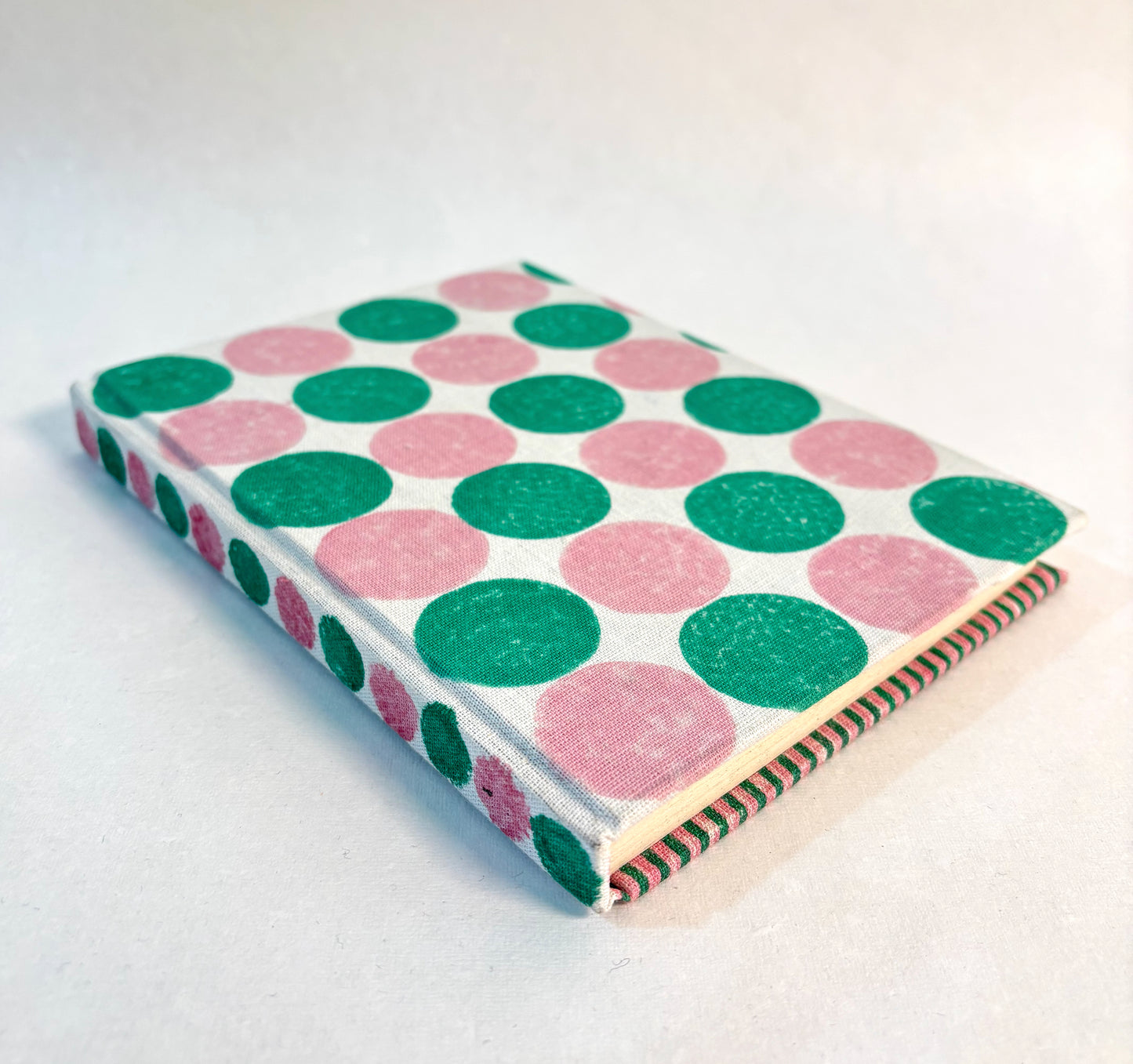 Handcrafted Sustainable A5 Diary Journal Notebook l Handmade Paper l Pebbles