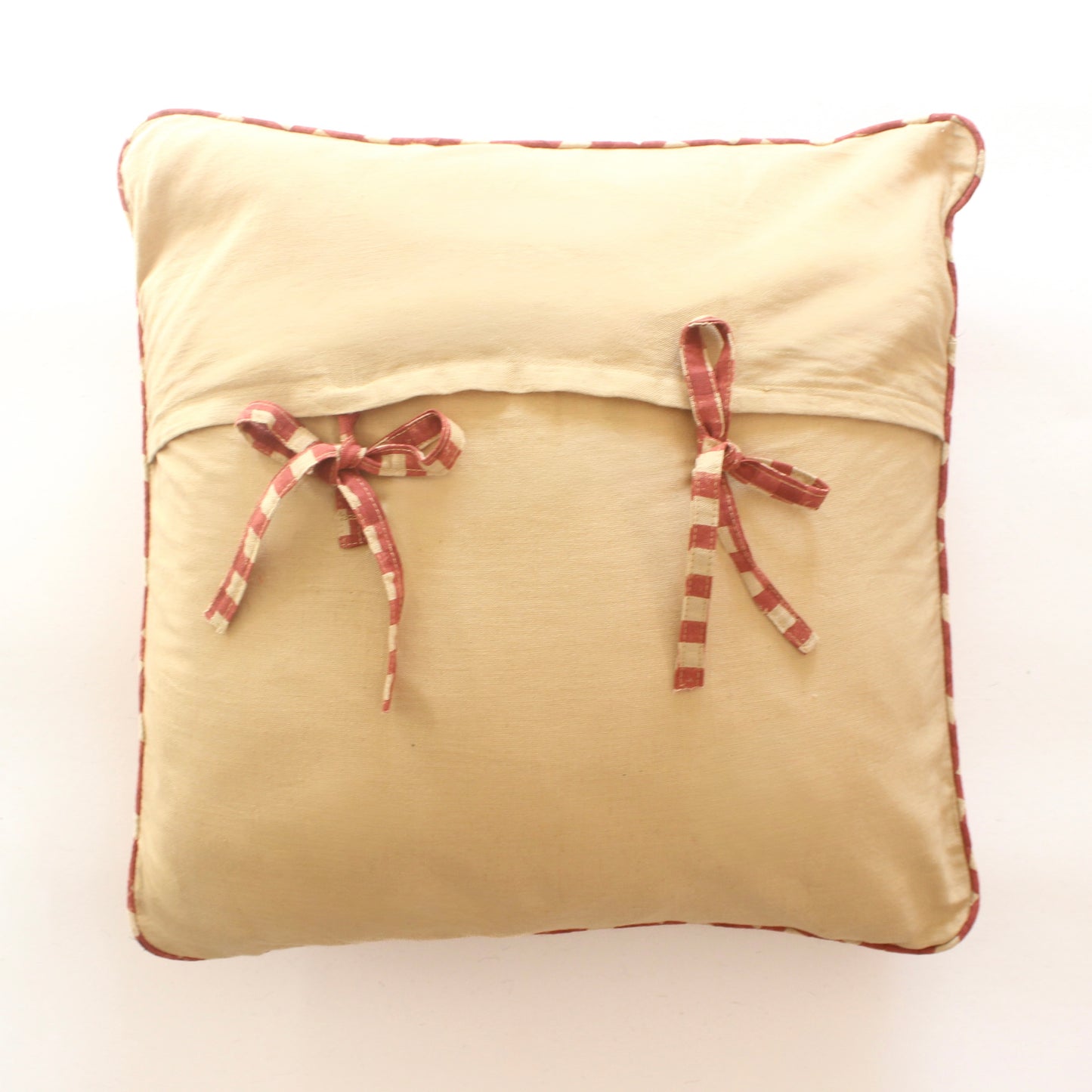 Retro Flower Cushion Cover | Floral Printed Cotton Cushion Cover