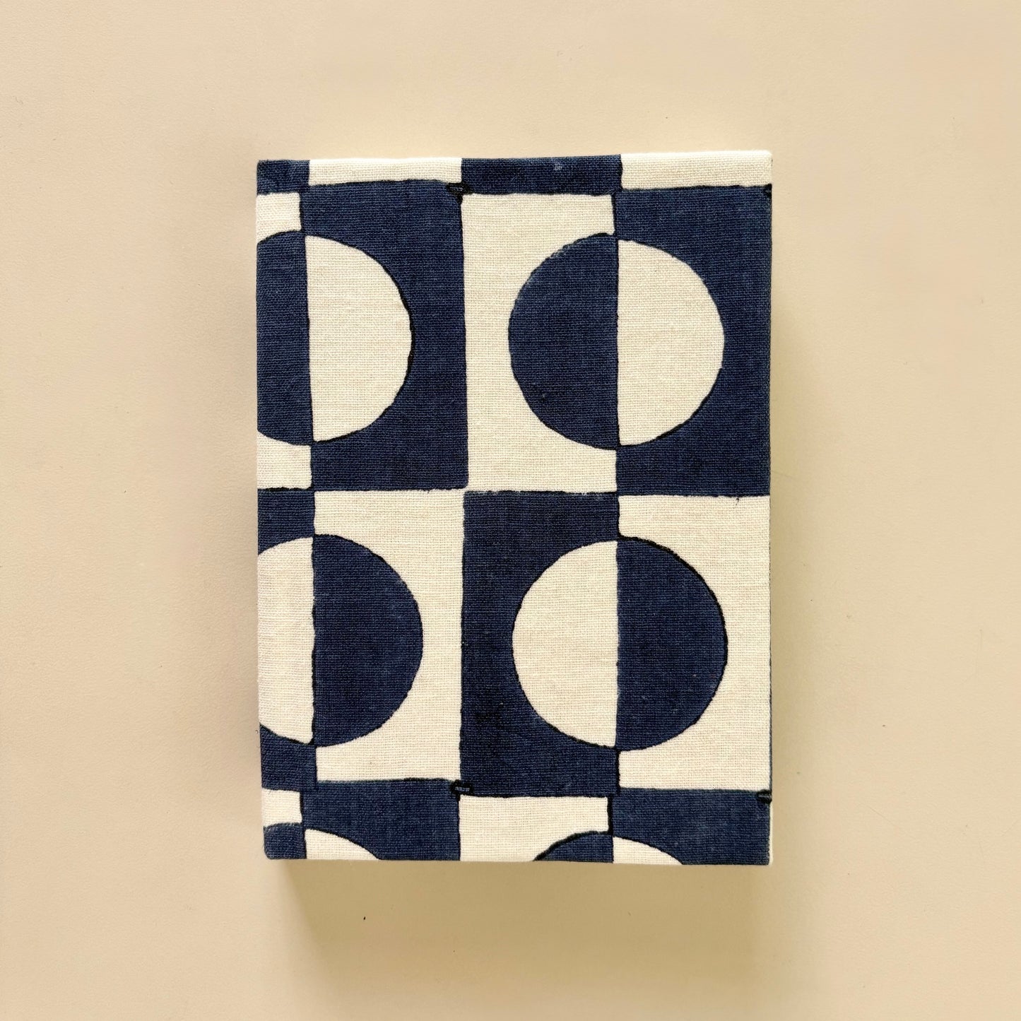 Handcrafted Sustainable A5 Diary Journal Notebook l Handmade Paper l Retro Checks