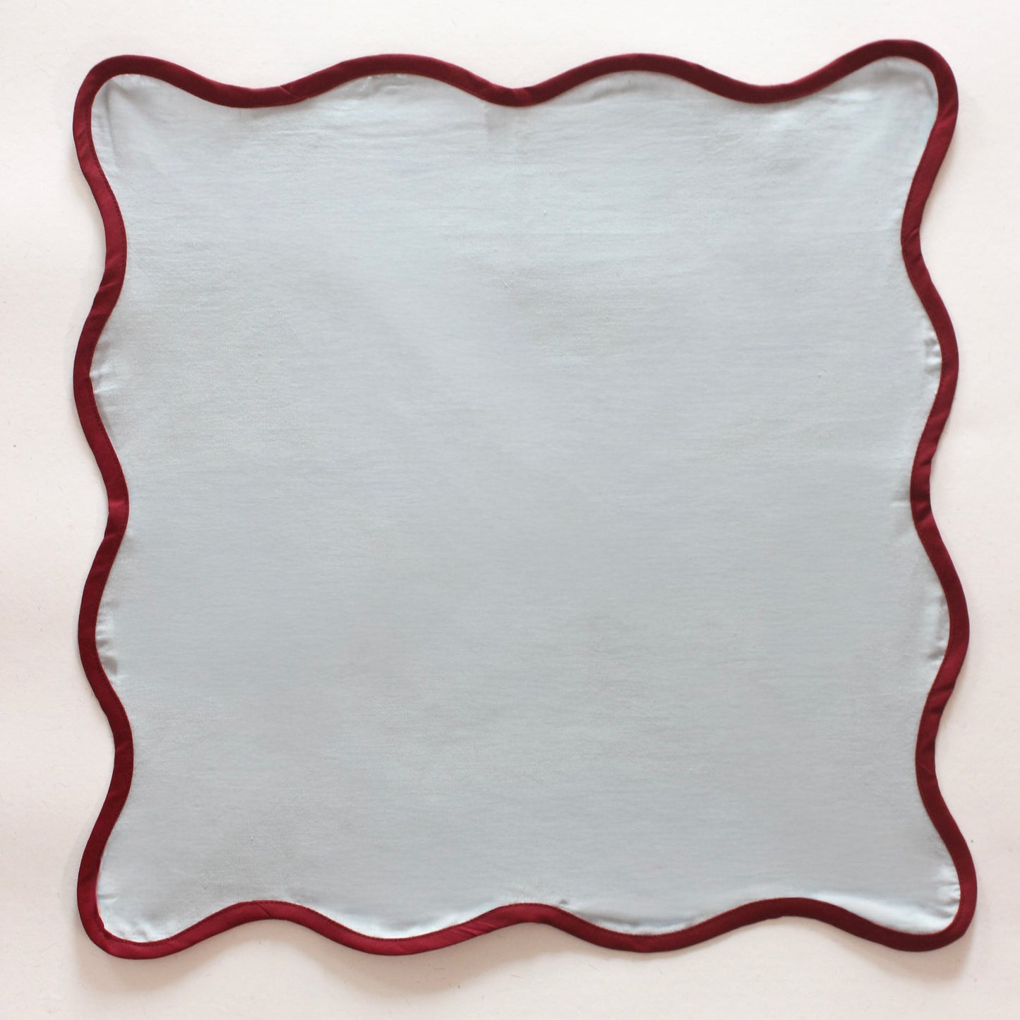 Red & Blue Wavy Napkin | Set of four
