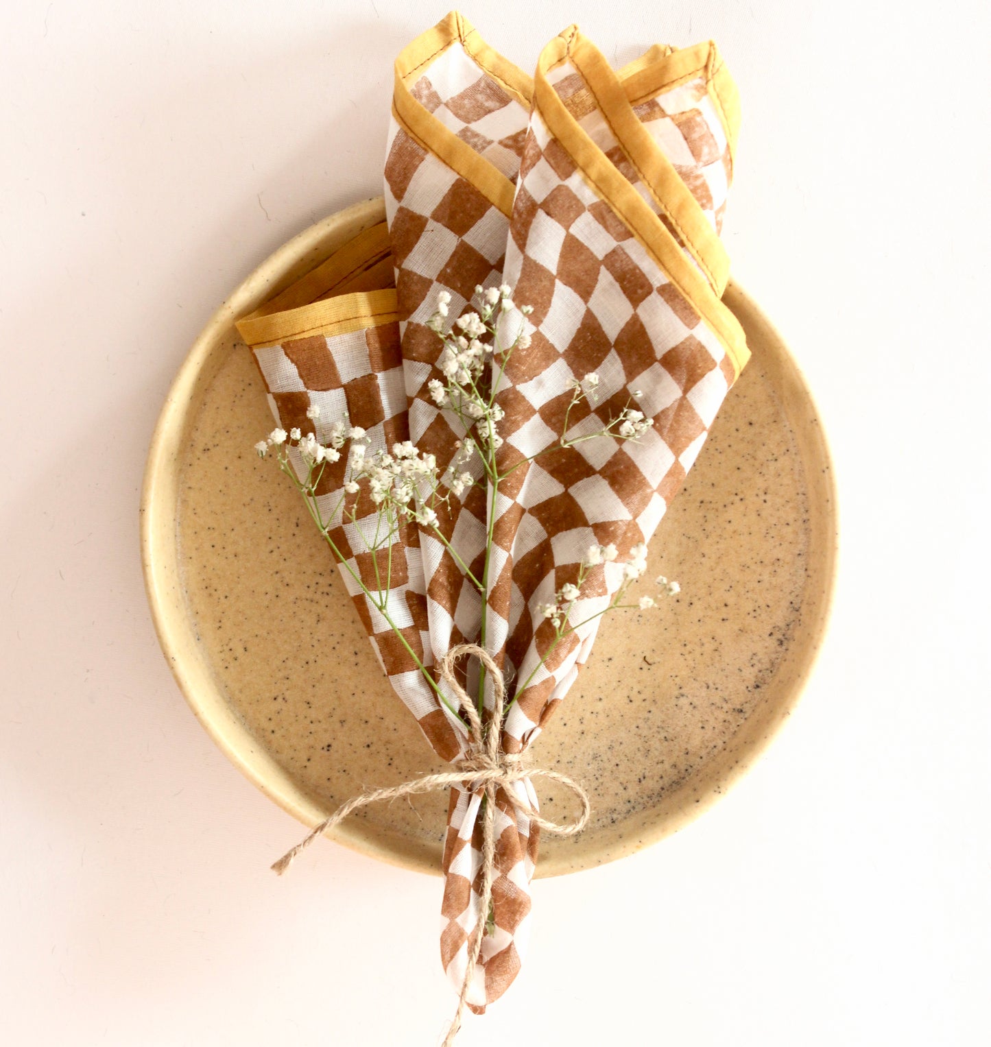 Wavy Grid Napkin | Set of four