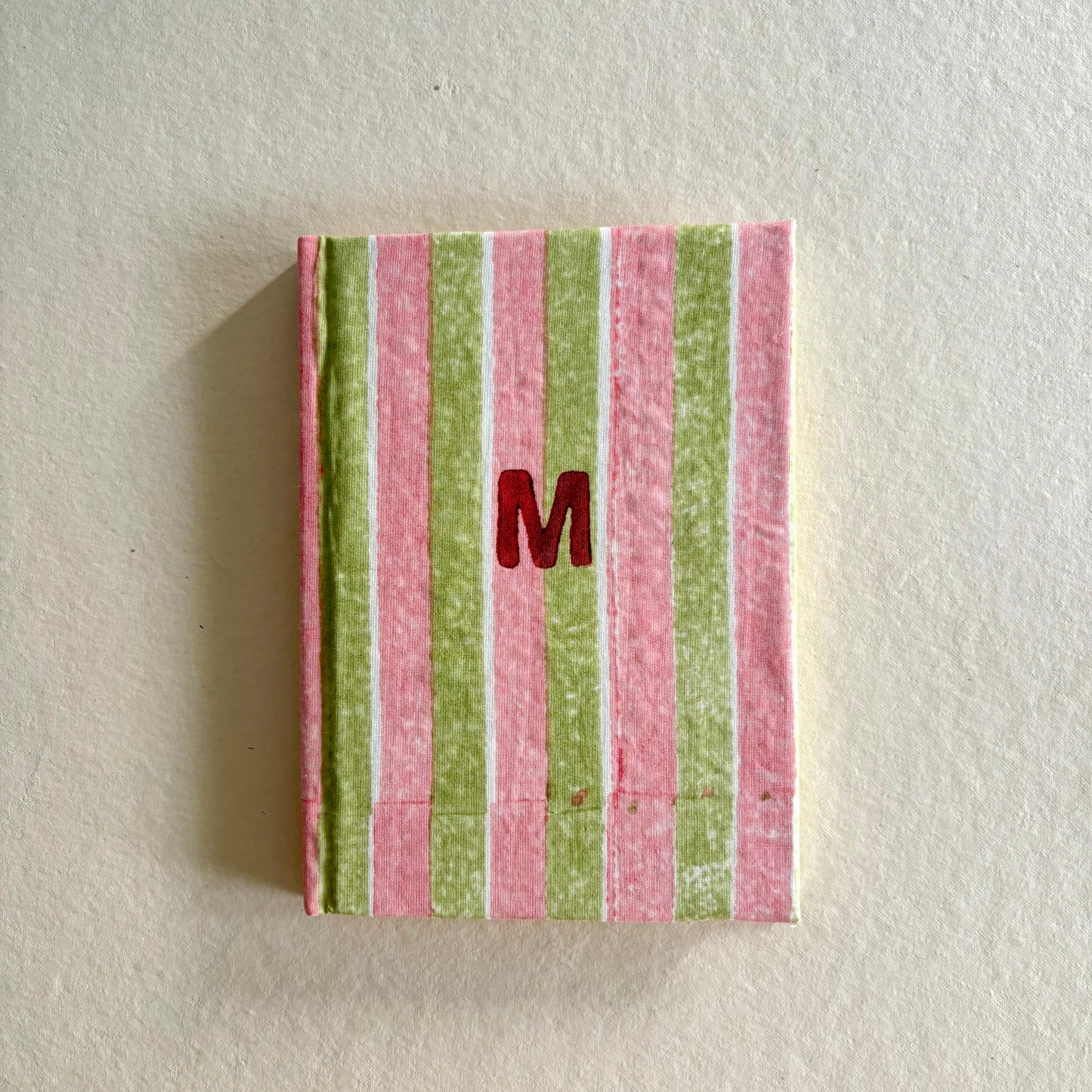 Handcrafted Customised A5 Diary Journal Notebook l Handmade Paper l Your Letter Candy