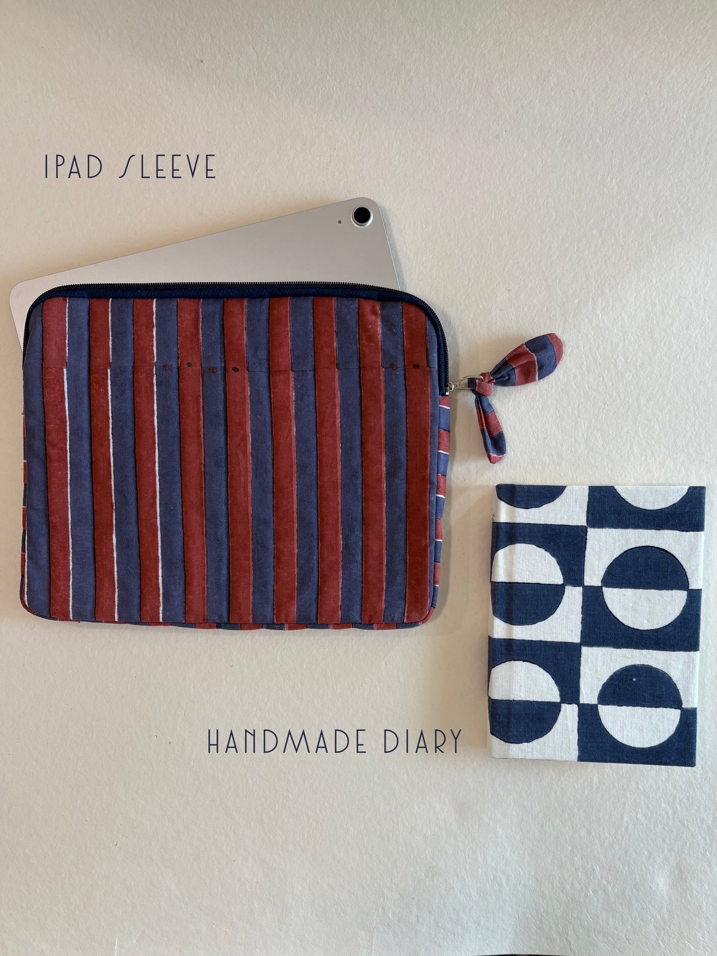 Gift Bundle for Him- Pouch / ipad sleeve + diary set
